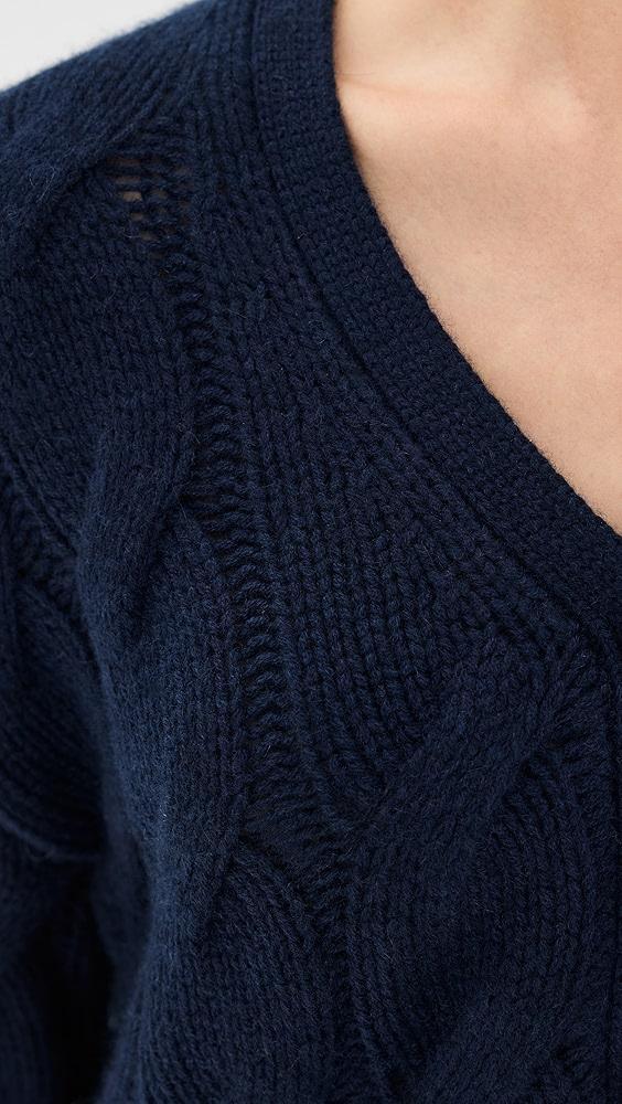 Sablyn Cashmere Cable Knit Cardigan | Shopbop Product Image