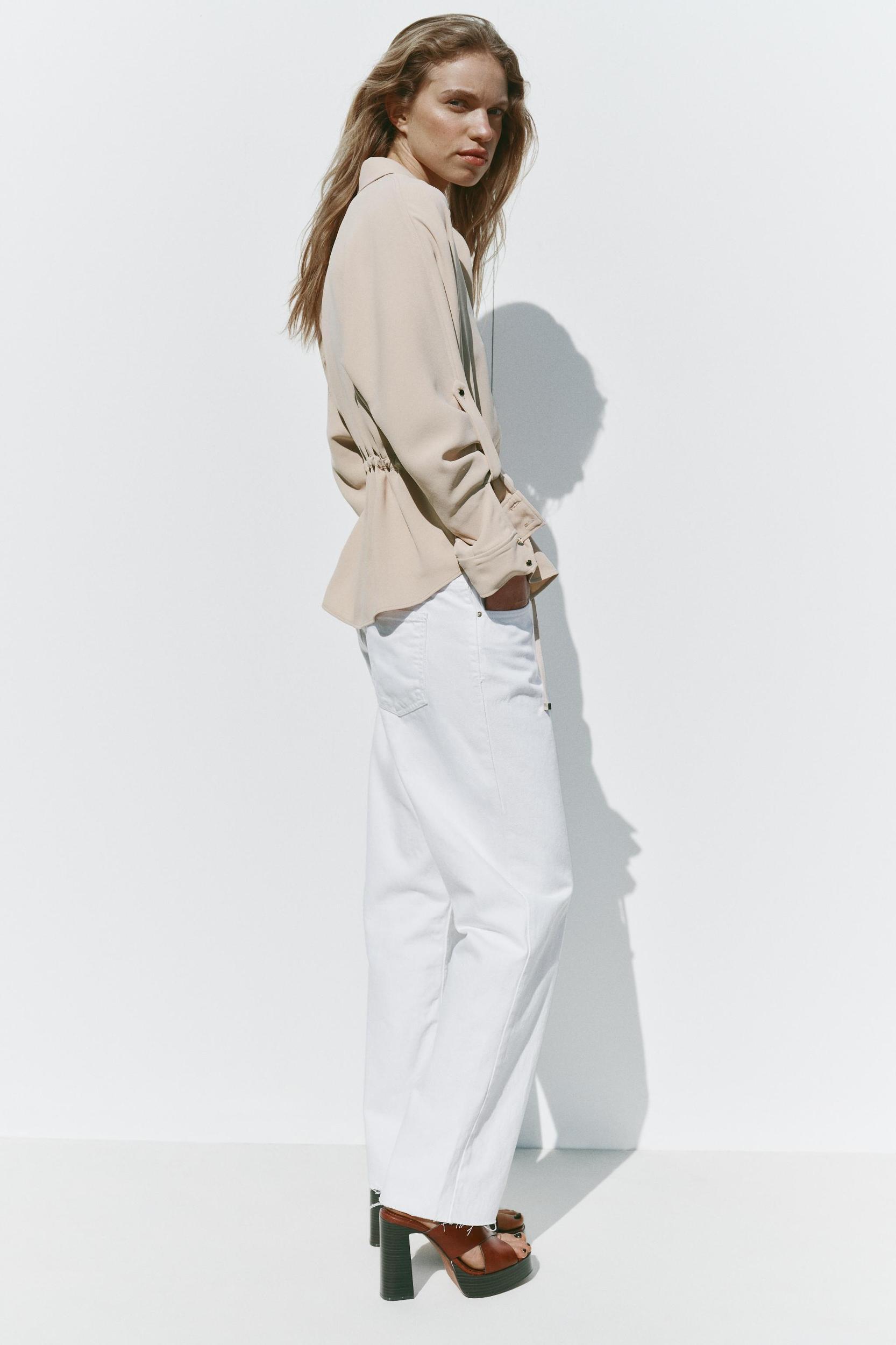 CREPE SAFARI SHIRT Product Image