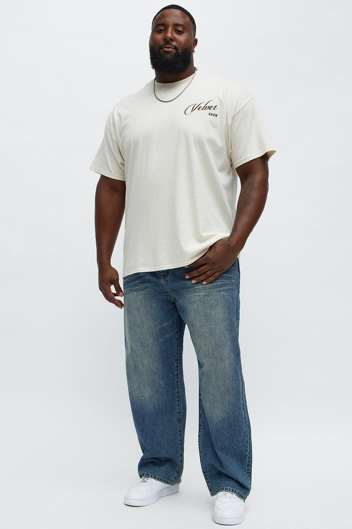 Velvet Room Short Sleeve Tee - Sand Male Product Image