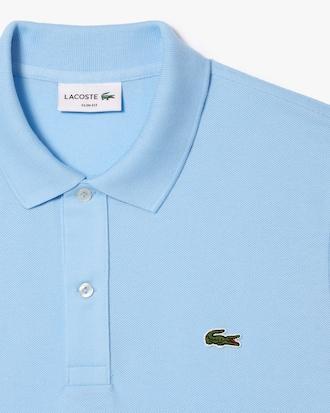 Slim Fit L.12.12 Piqué Polo Shirt Product Image