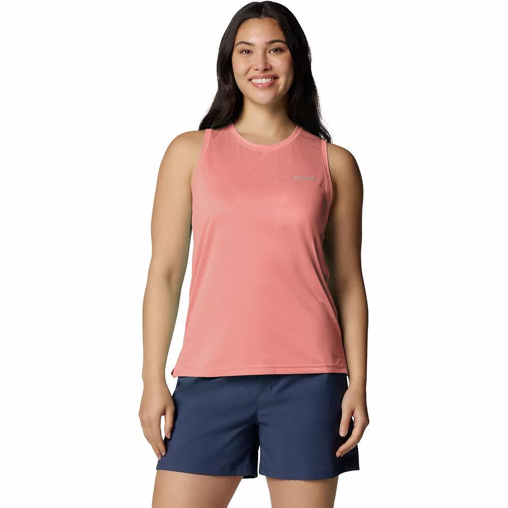 Women's Columbia Bluevista Hill Tank Top, Size: Small, Alpenglow Product Image