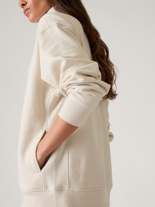 Power of She Forever Fleece 1/4 Zip Sweatshirt Product Image