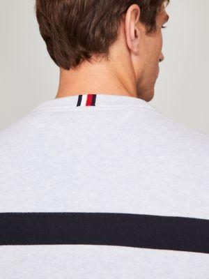 Double Stripe Crewneck Sweater Product Image