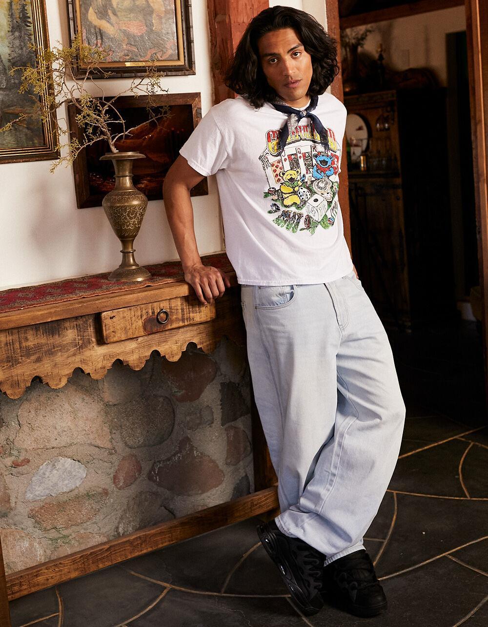 RSQ Mens Extra Baggy Jeans - LT STONE Product Image