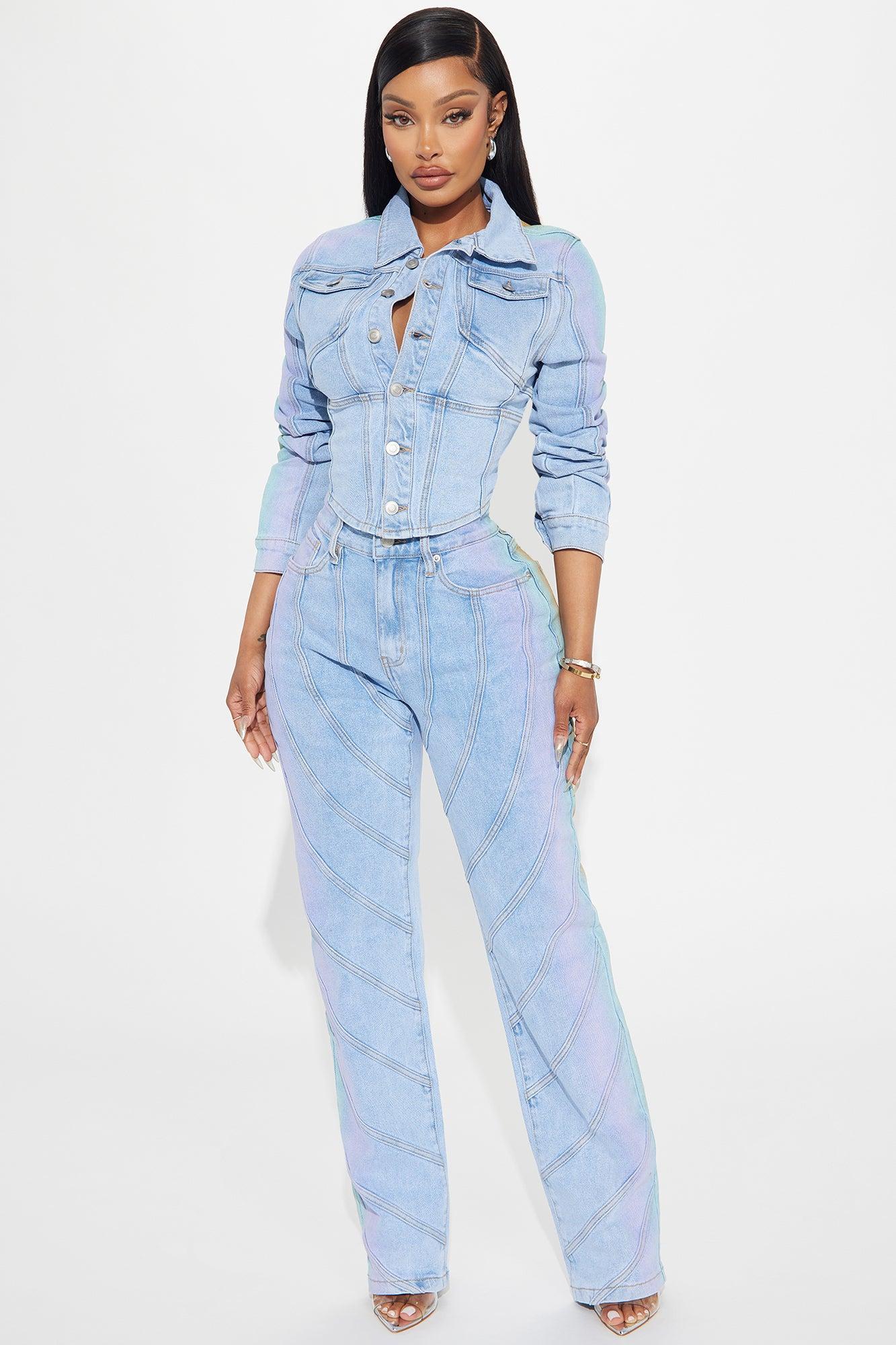 Got You Covered Taper Leg Jeans - Medium Wash Product Image