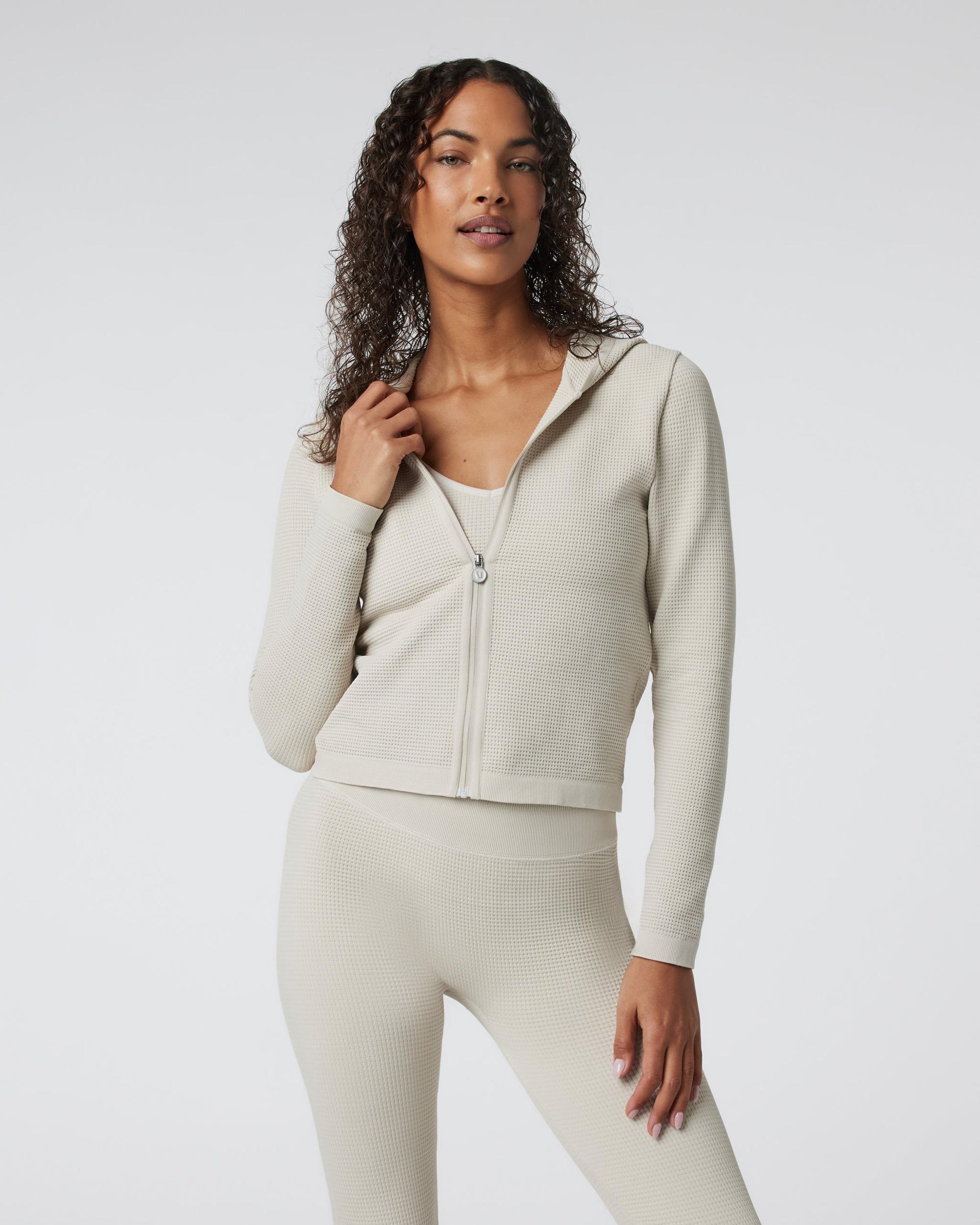 Waffle Seamless Zip Hoodie Product Image