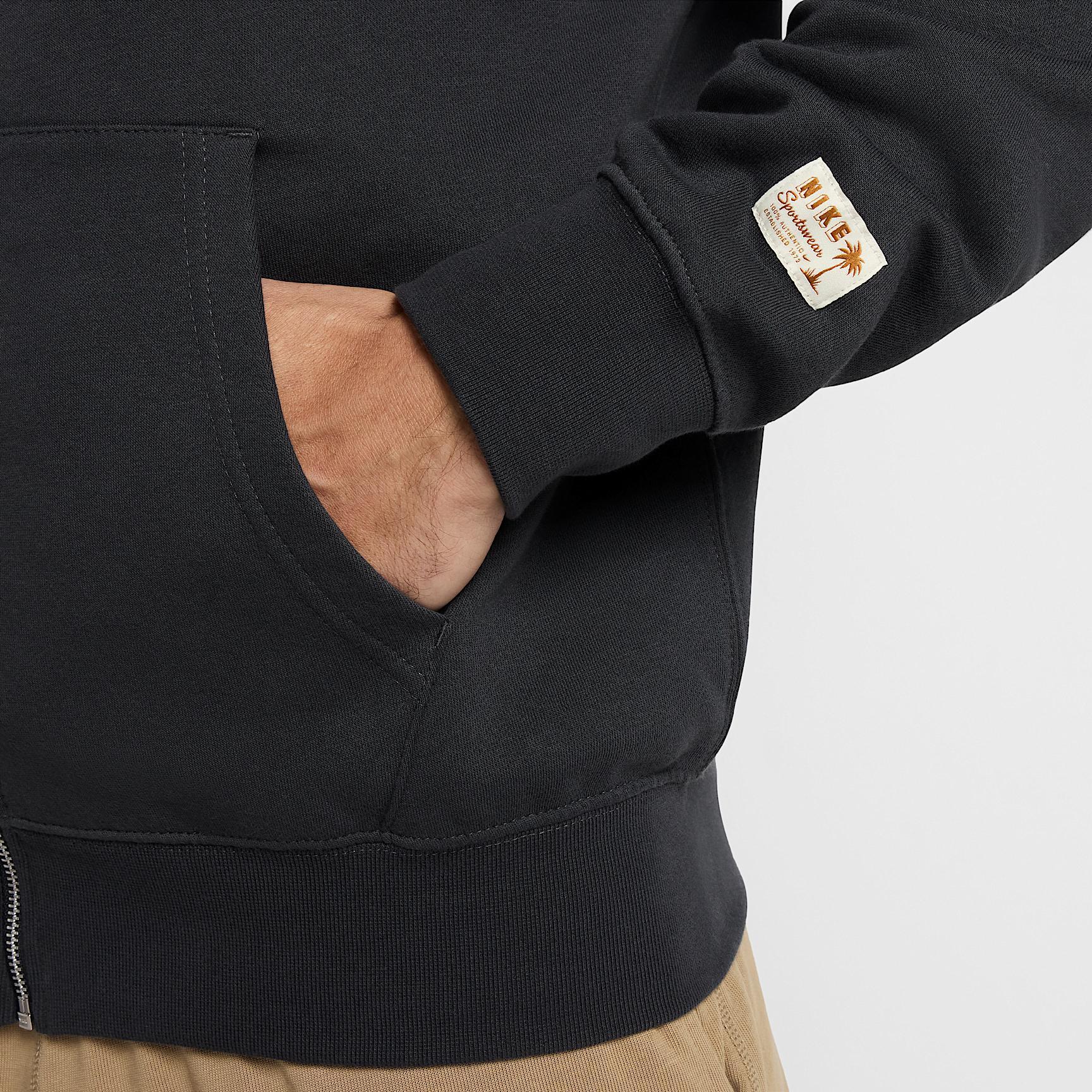 Nike Club Men's Full-Zip Fleece Hoodie Product Image