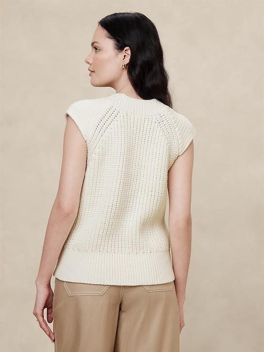 Textured Cross-V Sweater Product Image
