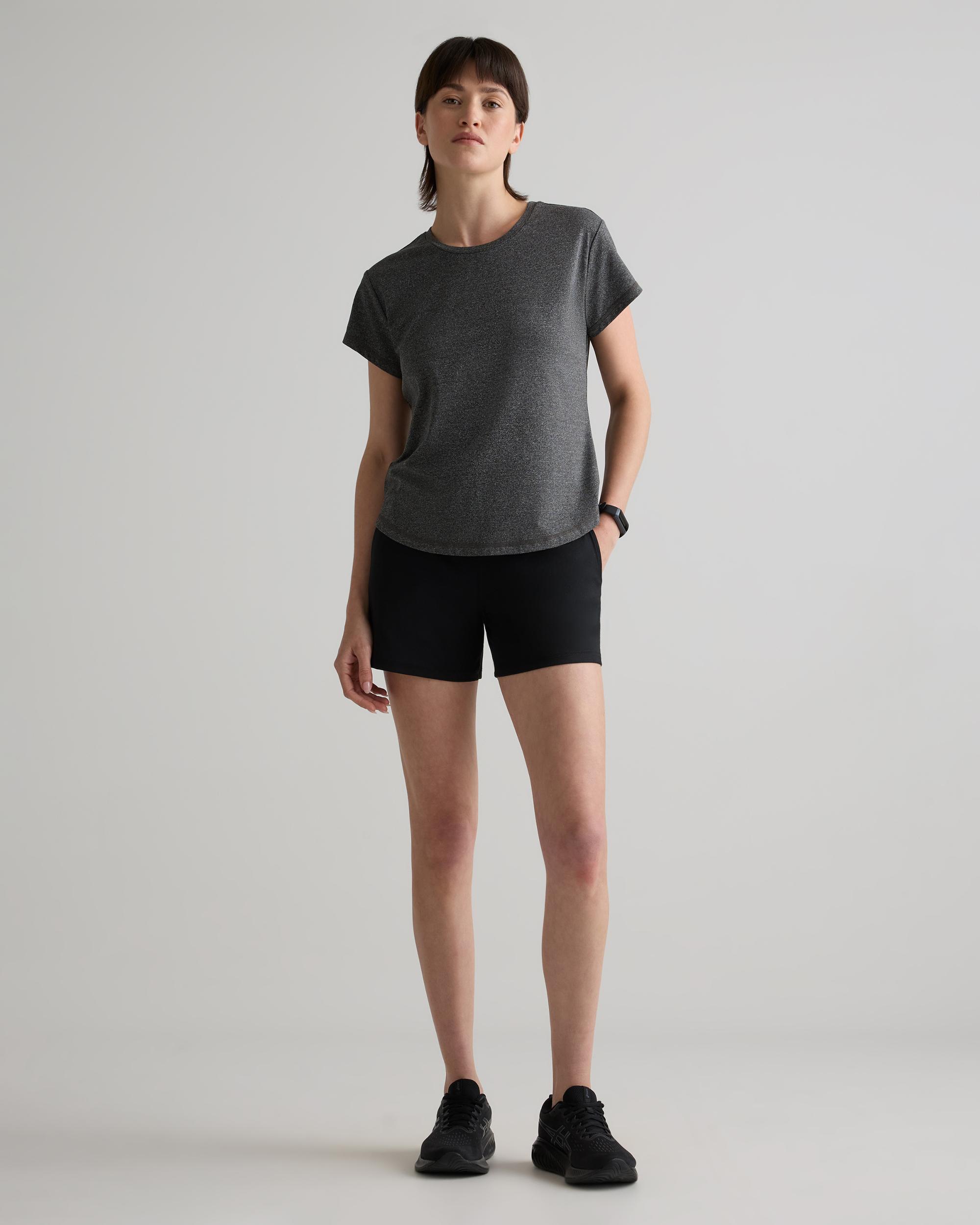 Quince | Women's Super Soft Performance T-Shirt Flowknit Activewear, Size XL, 100% Polyester Product Image