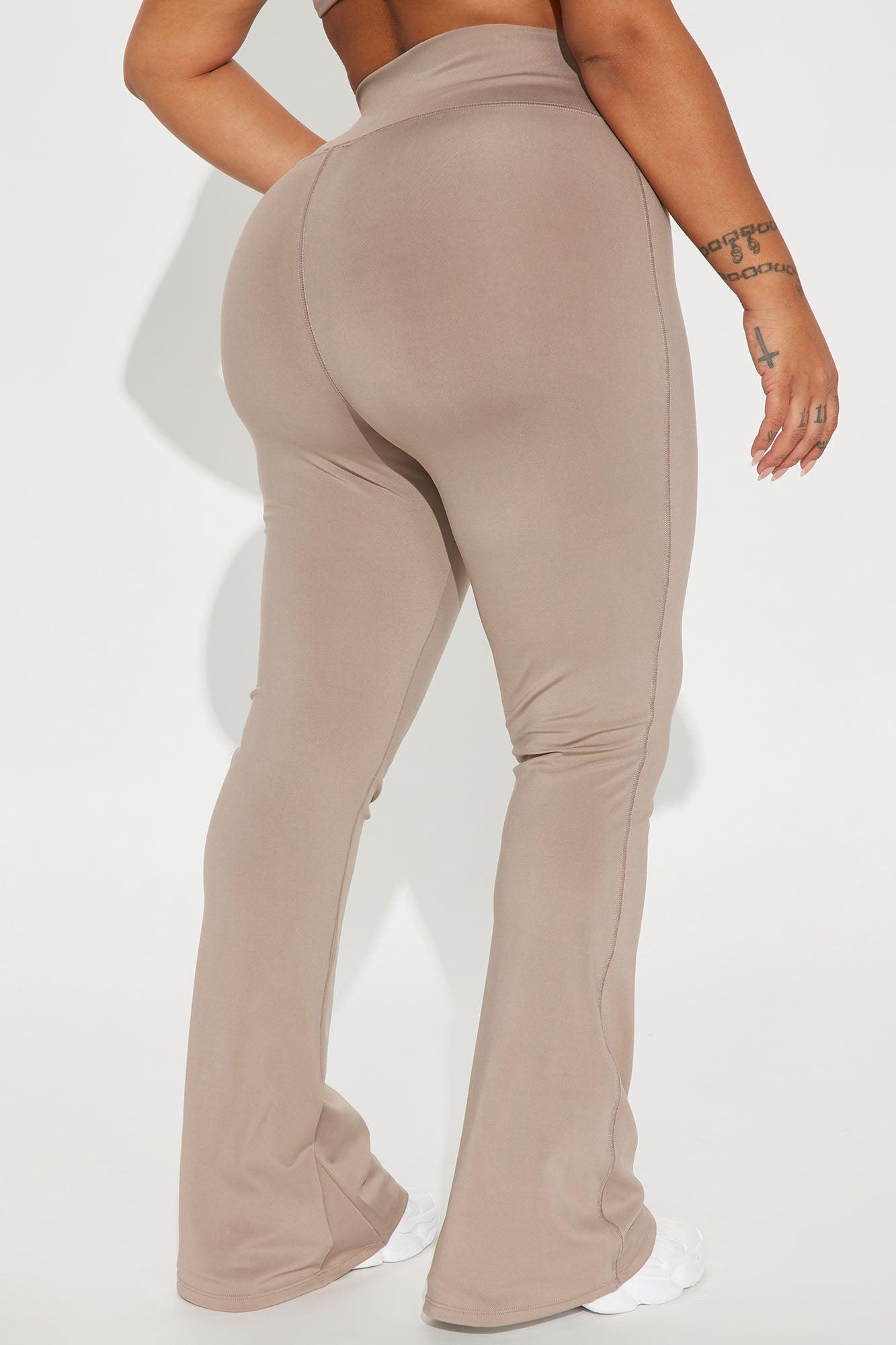 Break A Sweat Active Yoga Pant - Taupe Product Image