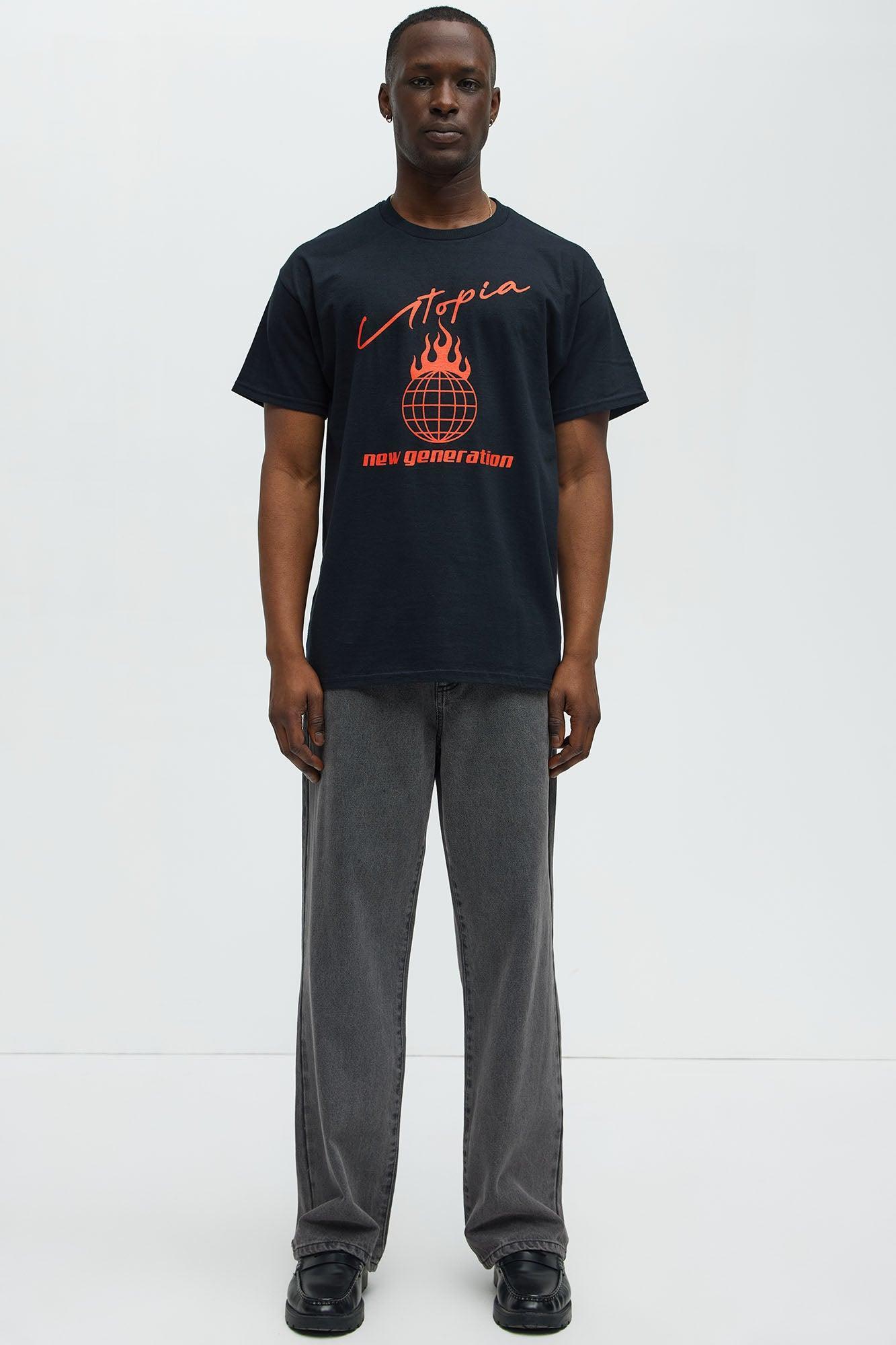 Utopia New Generation Short Sleeve Tee - Black Product Image