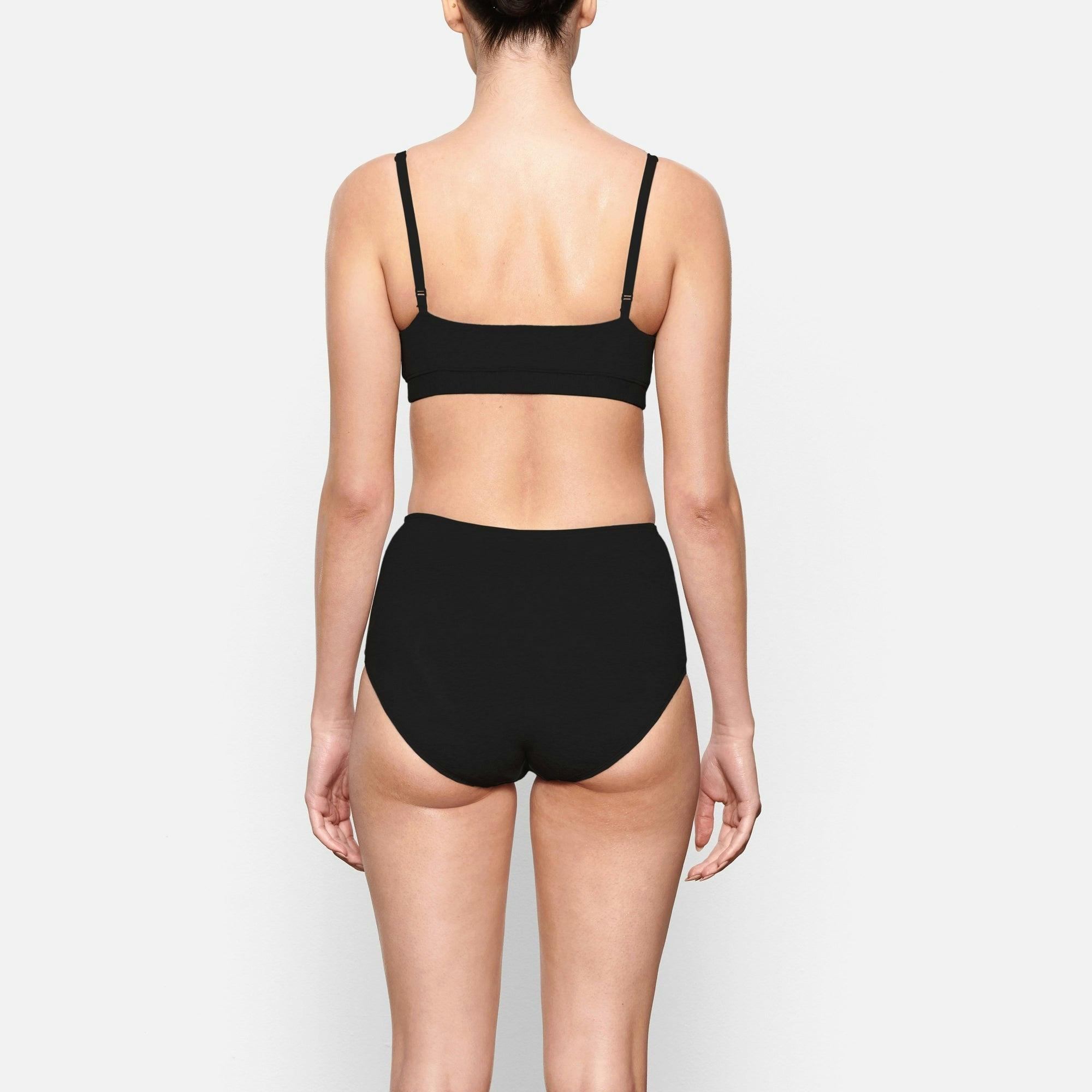COTTON JERSEY SCOOP BRALETTE | SOOT Product Image