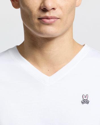 MENS CLASSIC V NECK TEE - B6U100ARPC Male Product Image