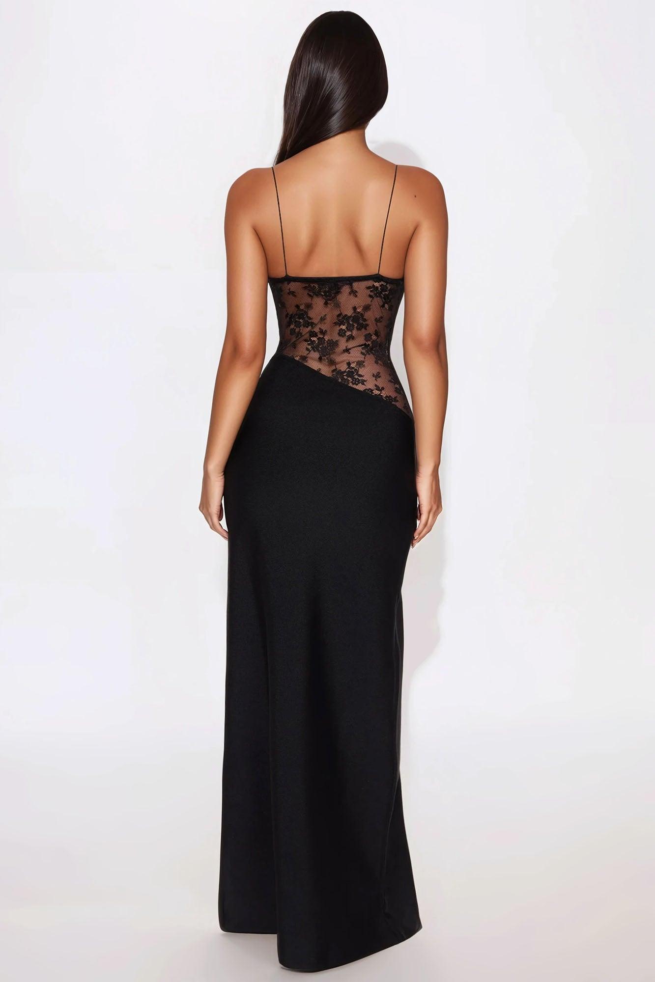 Show Stopper Gown - Black Product Image