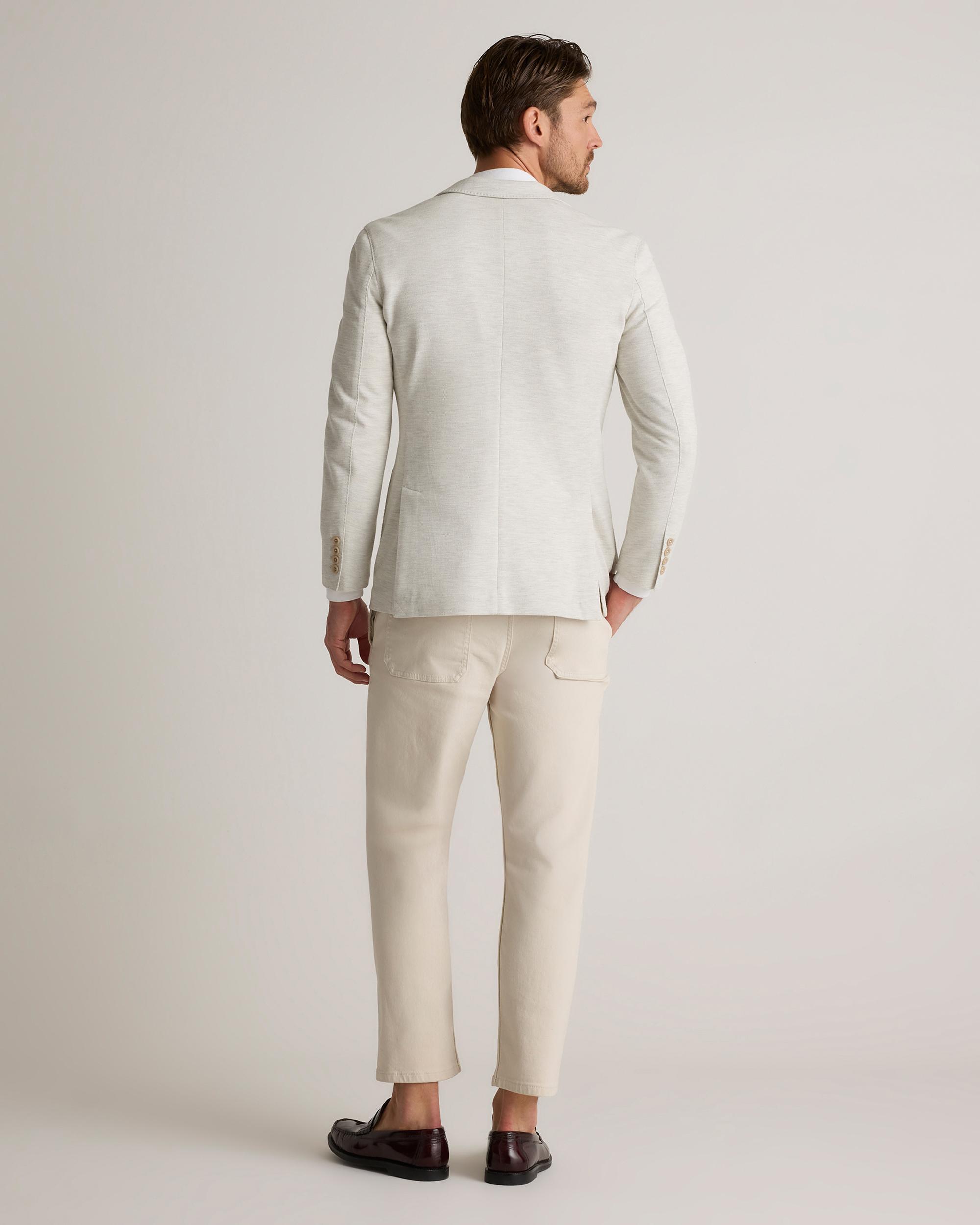 Quince | Men's Cotton Pique Knit Blazer Size XL, Organic Cotton Product Image