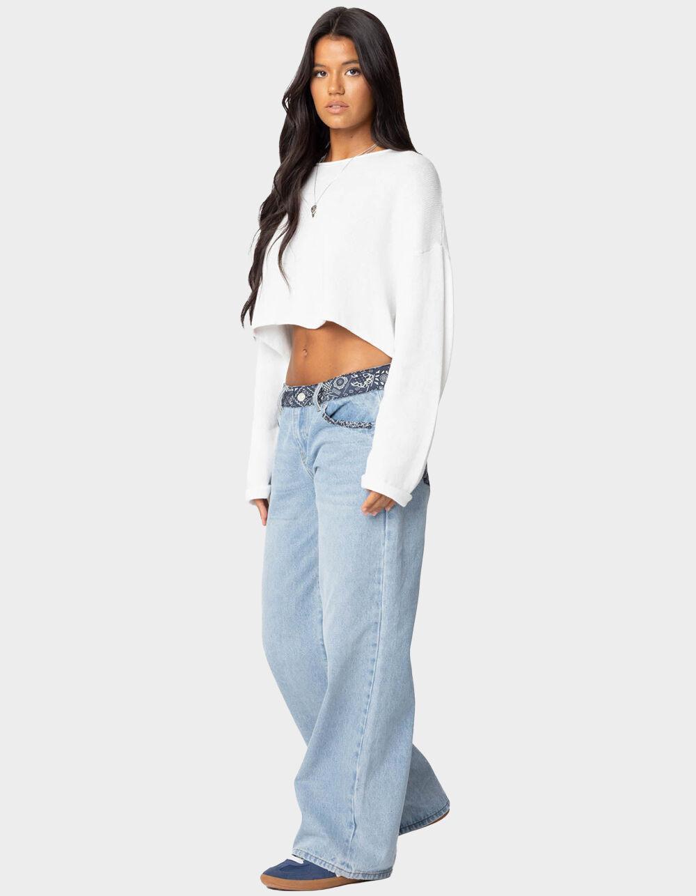 EDIKTED Shyrah Oversized Knit Top Product Image