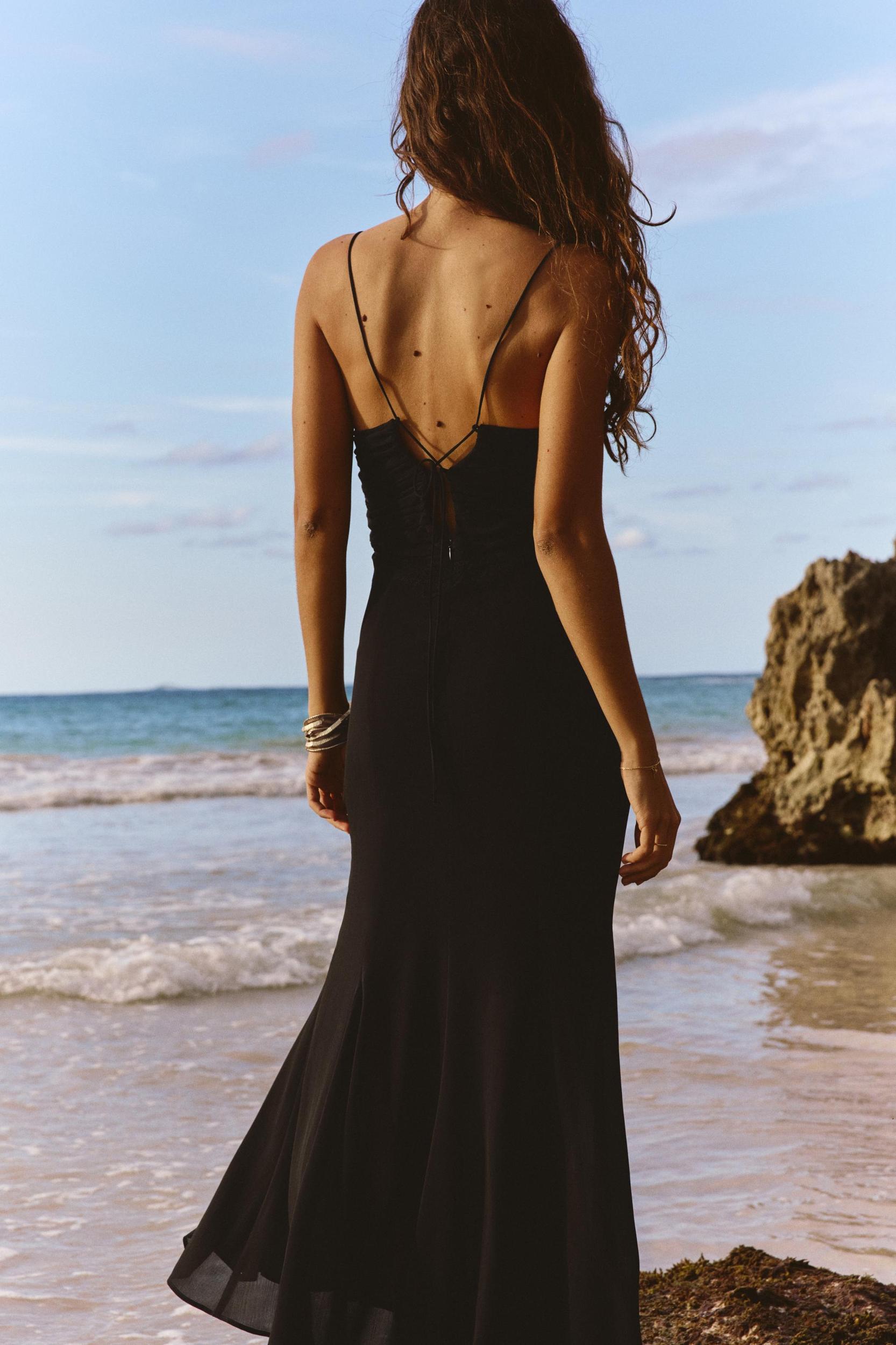 MIDI SLIP DRESS Product Image