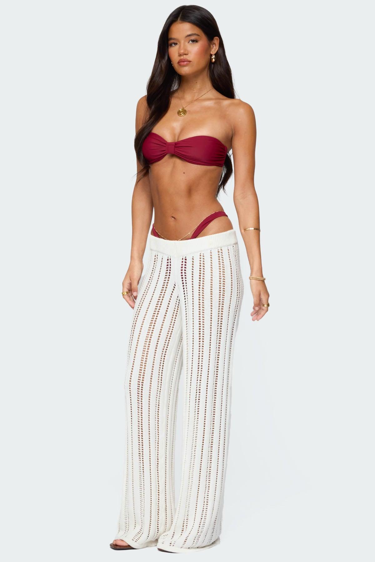 Echo Ladder Knit Pants Product Image