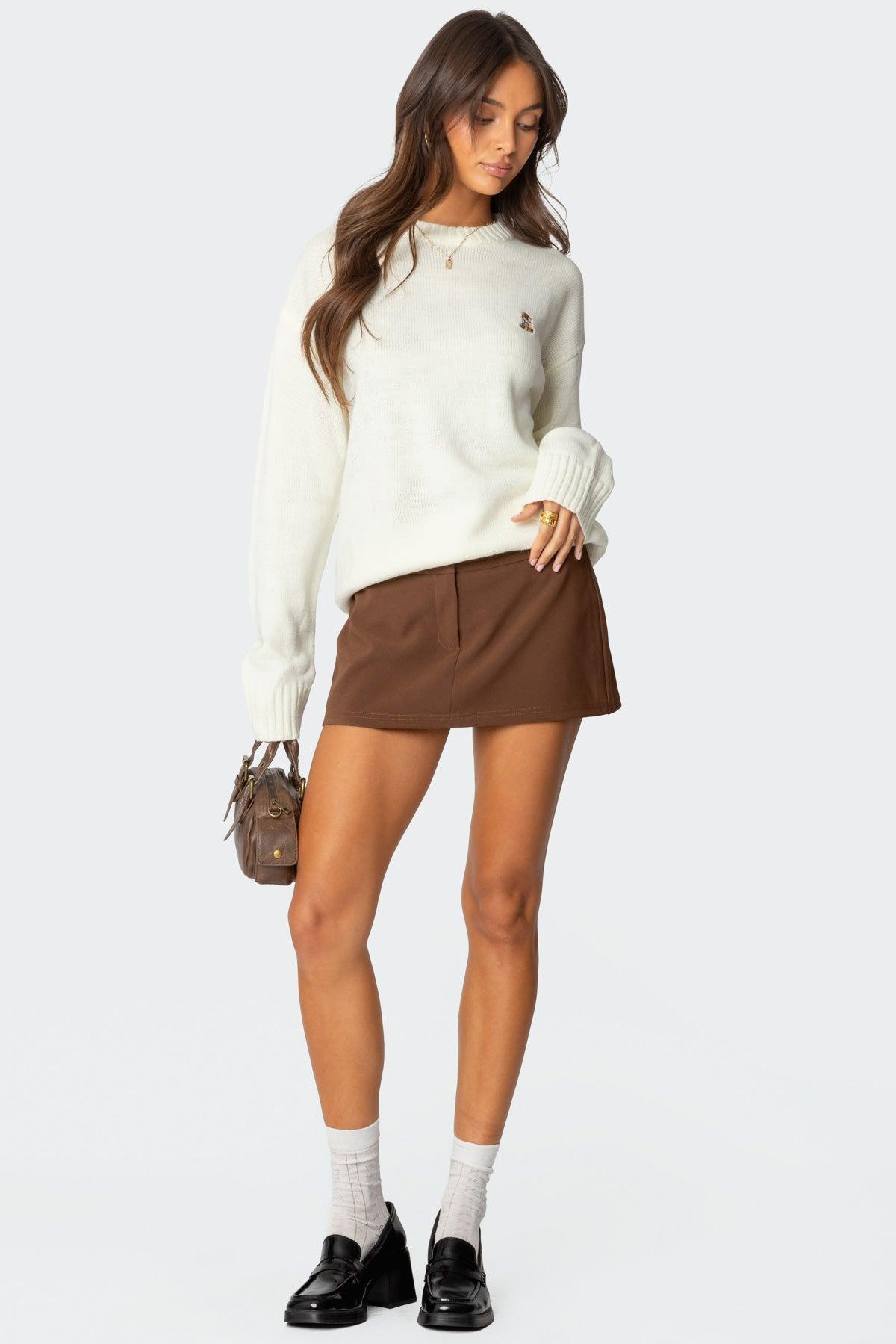 Marlie Tailored Micro Mini Skort Product Image