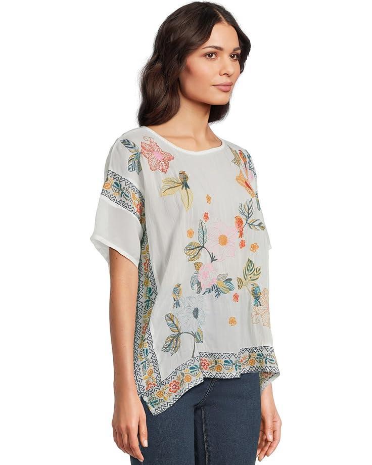 The Janie Favorite Oversized Cropped Tee- Starling Product Image