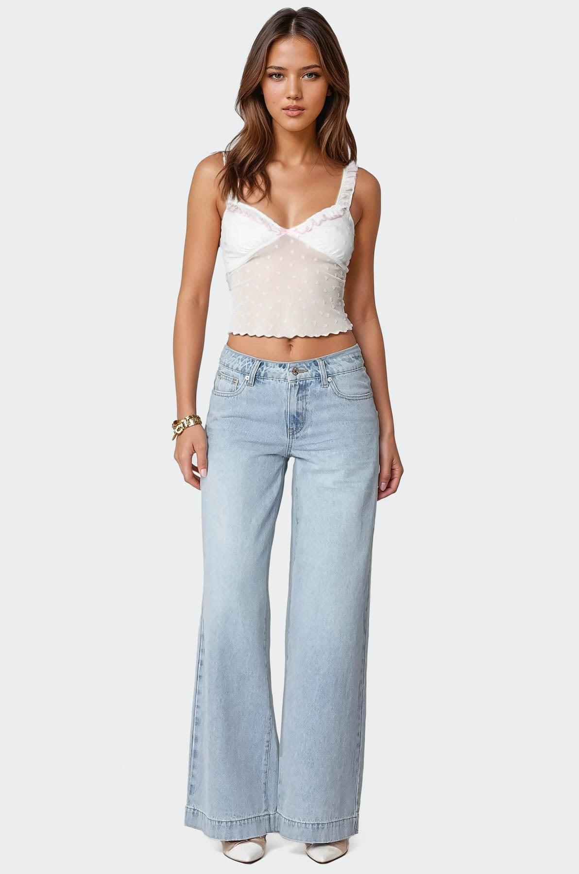 Posey Sheer Tank Top Product Image