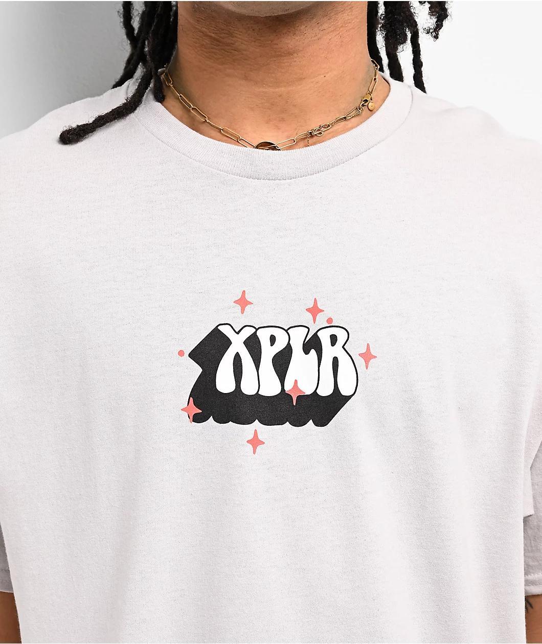 XPLR Fighting Demons Grey T-Shirt  Product Image