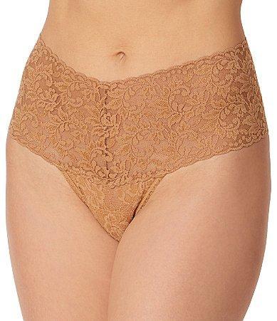 Retro Signature Lace Thong Product Image