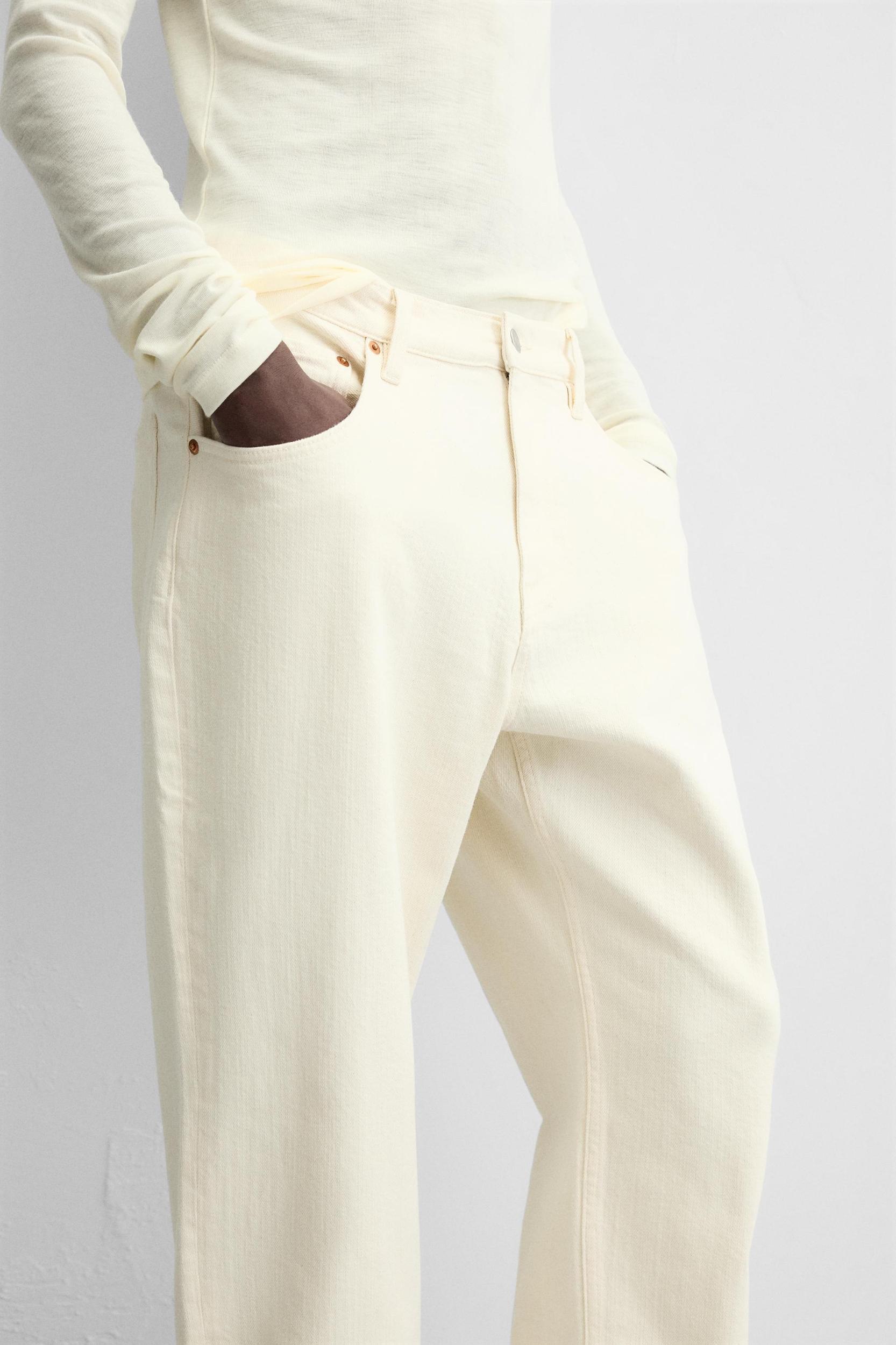 ADJUSTABLE RELAXED FIT JEANS Product Image