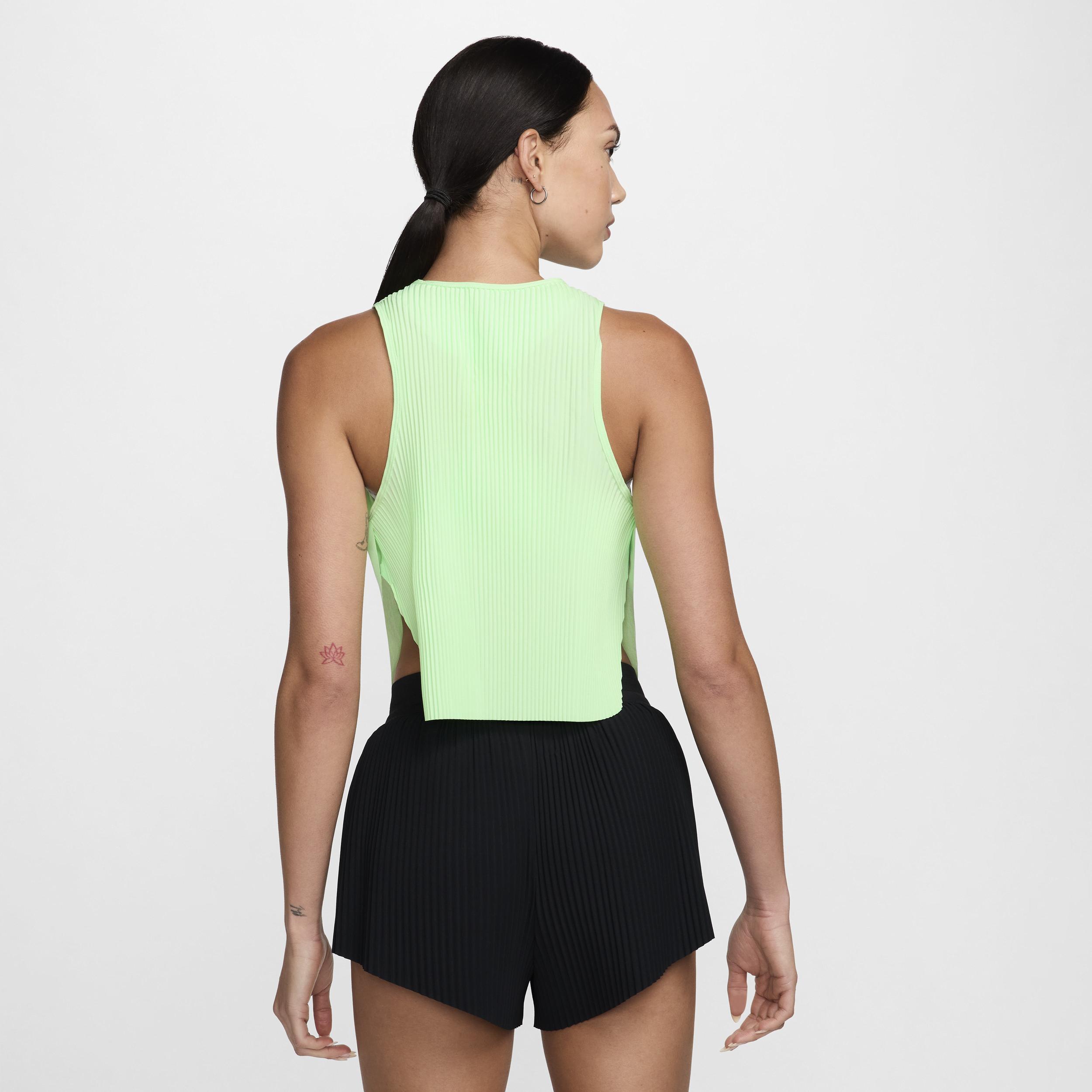 Nike Womens AeroSwift Dri-FIT ADV Cropped Running Tank Top Product Image