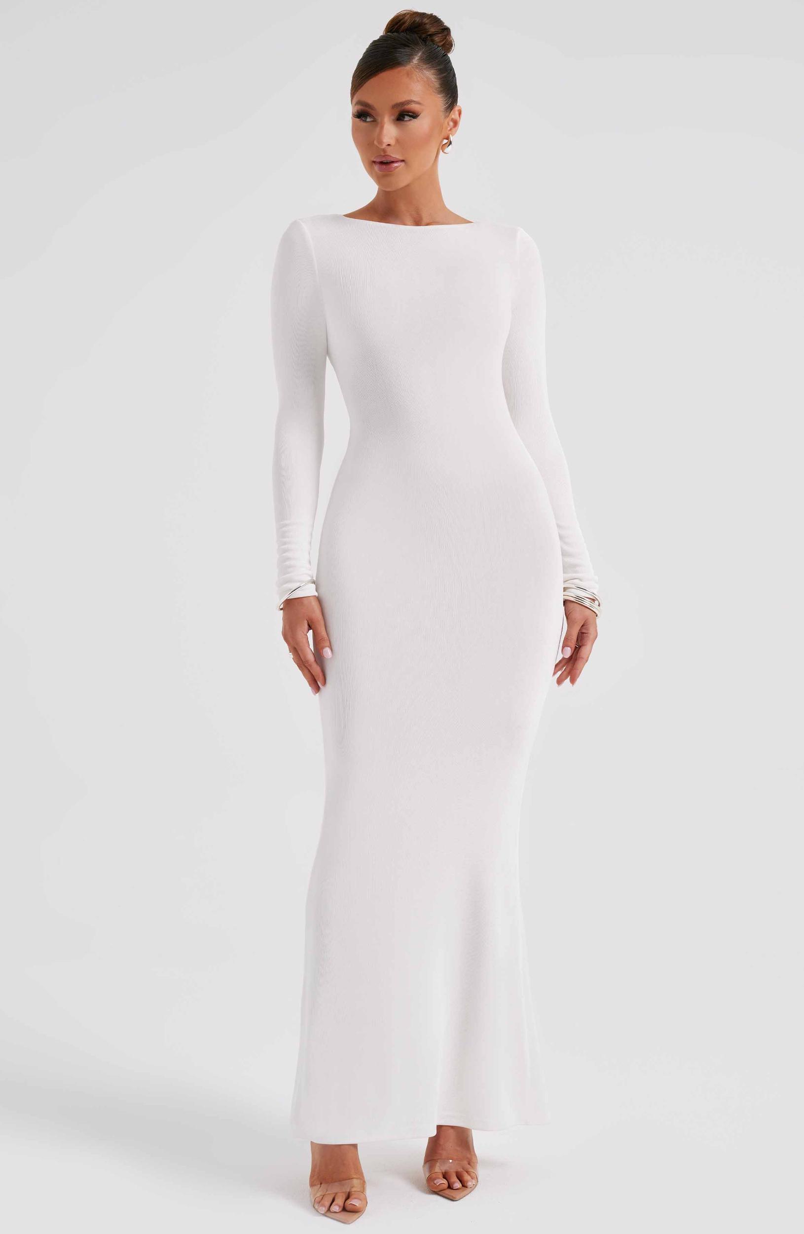 Anastassia Maxi Dress - Ivory Product Image