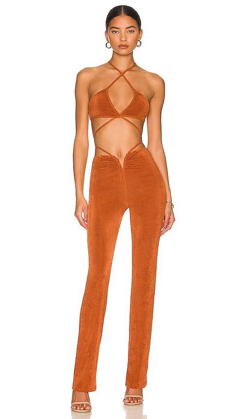 Irene Strappy Pant Set superdown Product Image