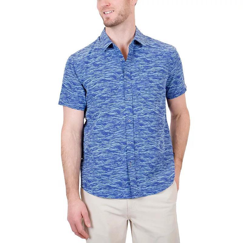 Mountain and Isles Men's Synthetic 1-Pocket Button Up Shirt Product Image