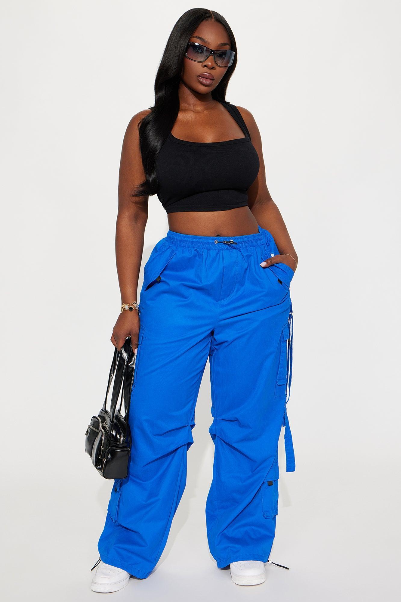 Don't Mess Around Cargo Pant - Royal Product Image