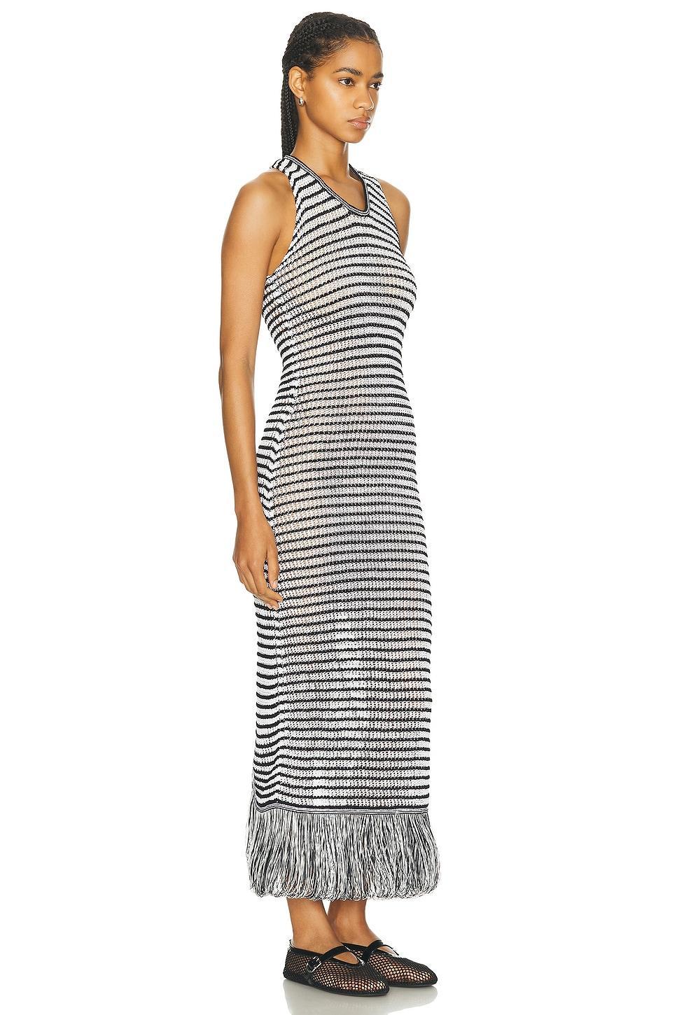 ALAÏA Long Dress In Black Product Image