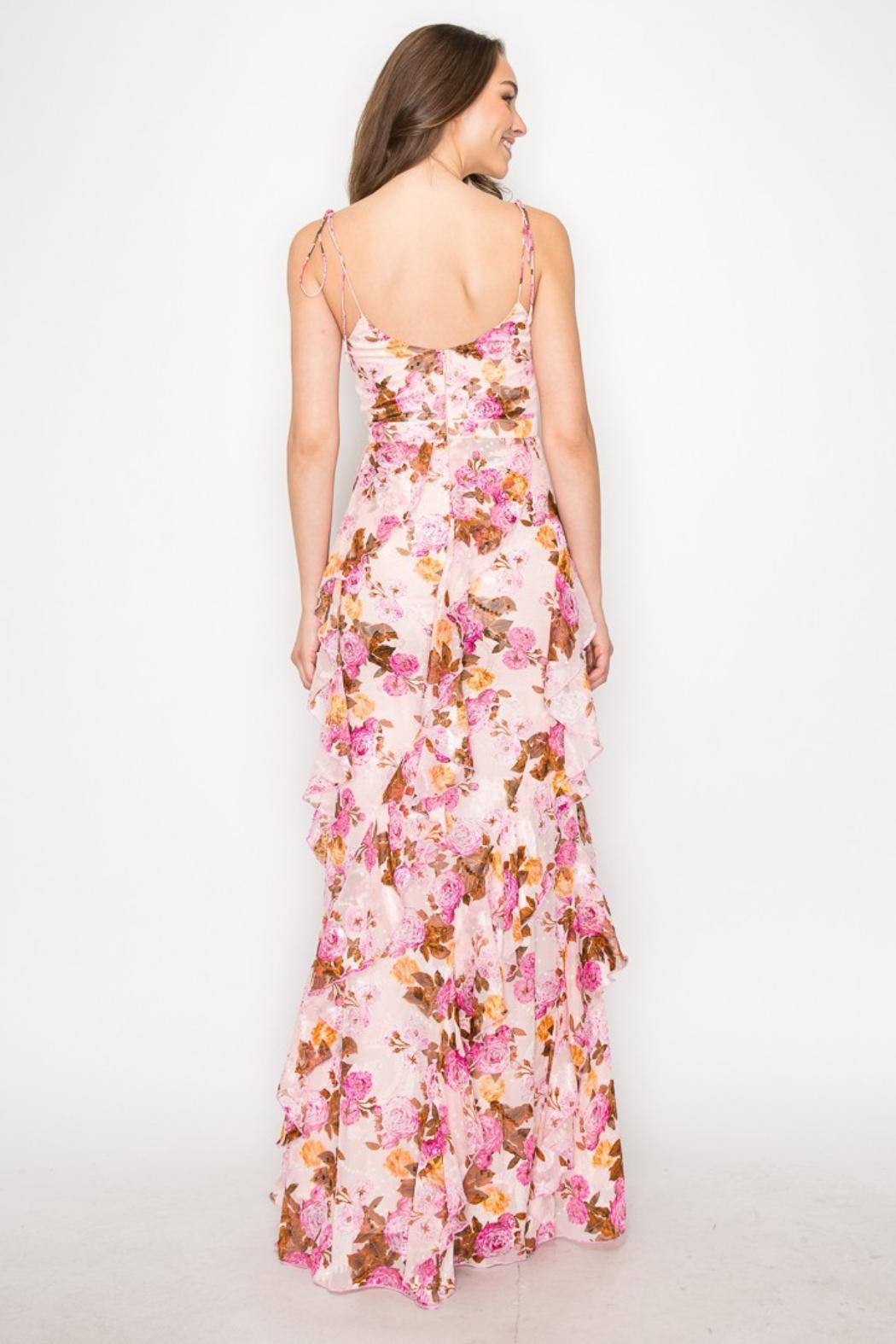 S/L Ruffle Tiered Maxi Dress Product Image