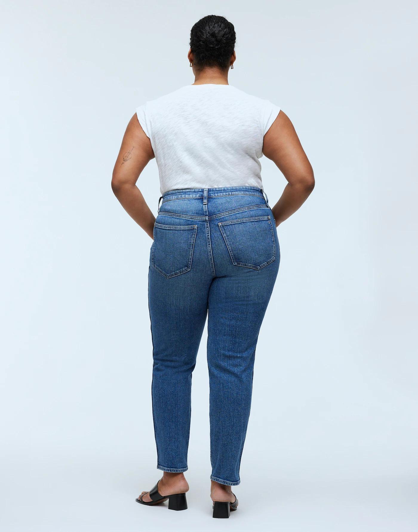The Plus Curvy Stovepipe Jeans Product Image