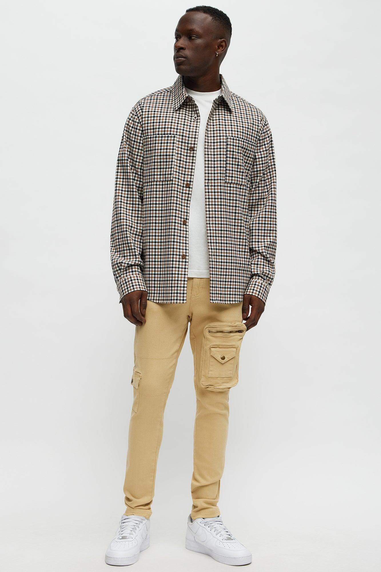 Been Knowing Cargo Twill Pants - Khaki Male Product Image