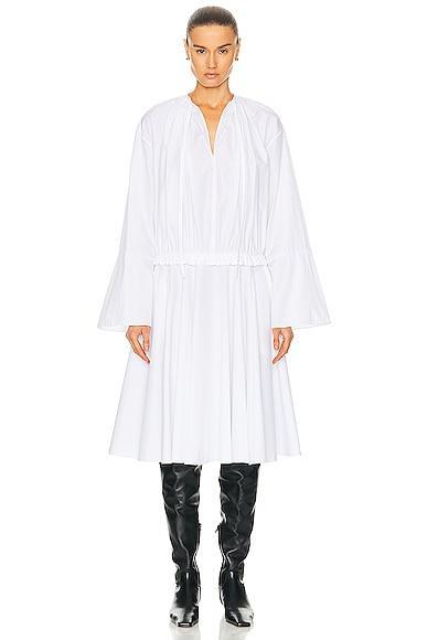 Loewe Tunic Dress in White Product Image