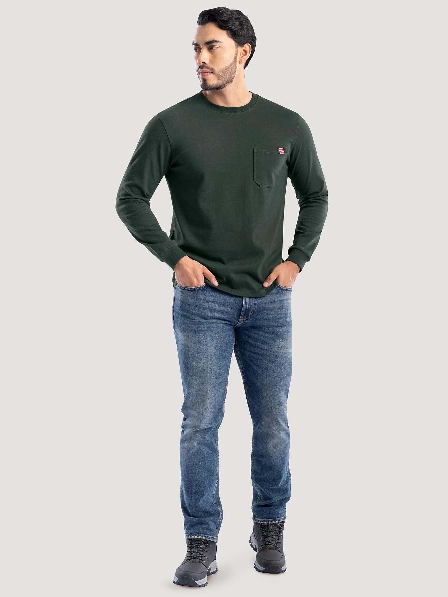 Men's Heavyweight Workwear T-Shirt | Men's SHIRTS | Wrangler® Product Image