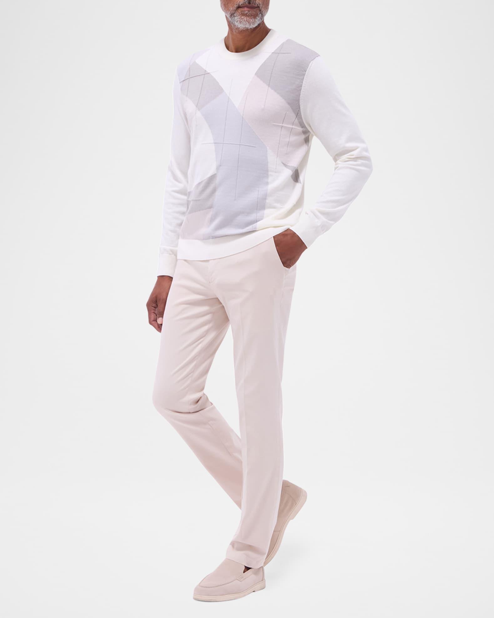 Men's Abstract Crewneck Sweater Product Image
