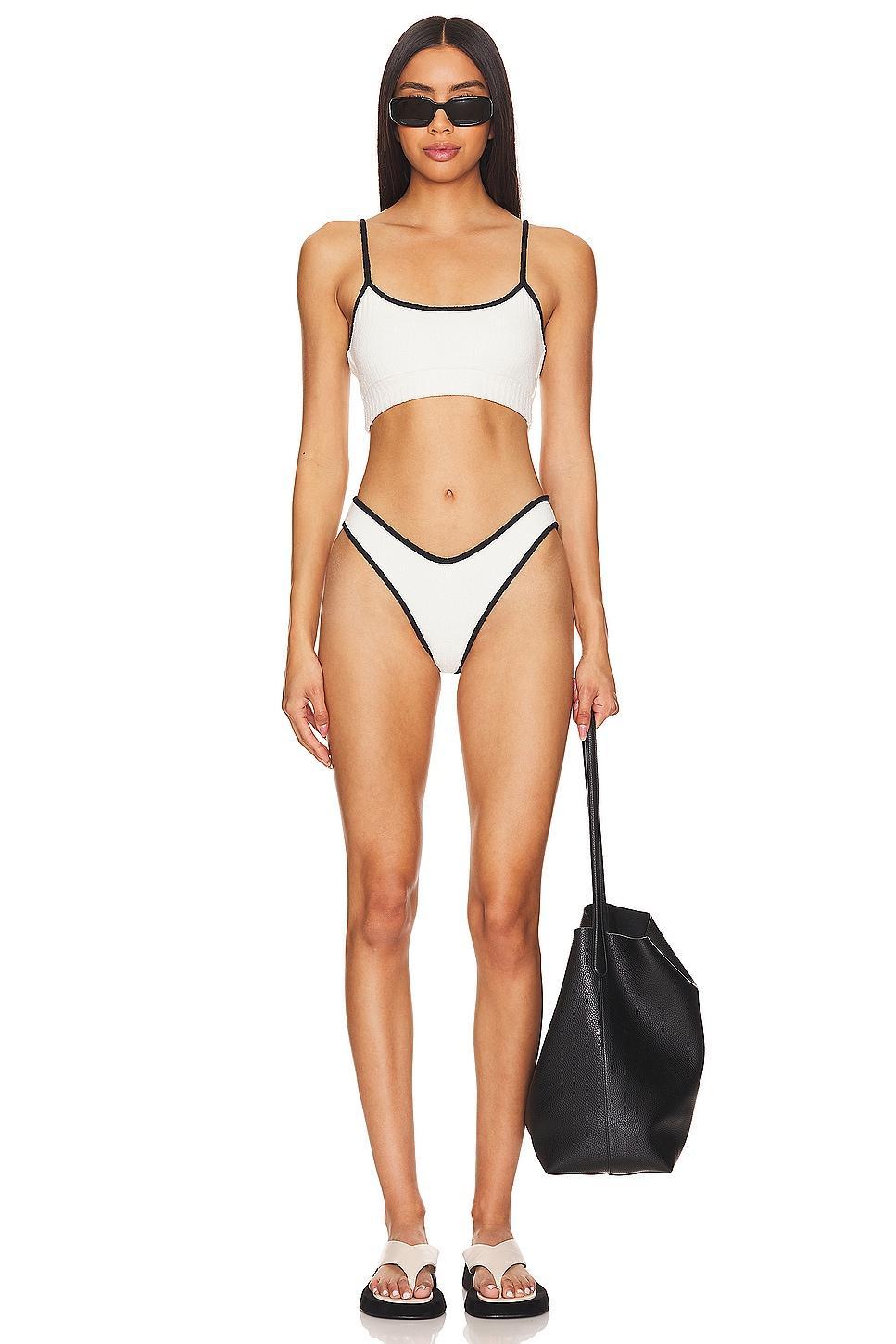 X Olivia Culpo Simple Sport Top Montce Swim Product Image