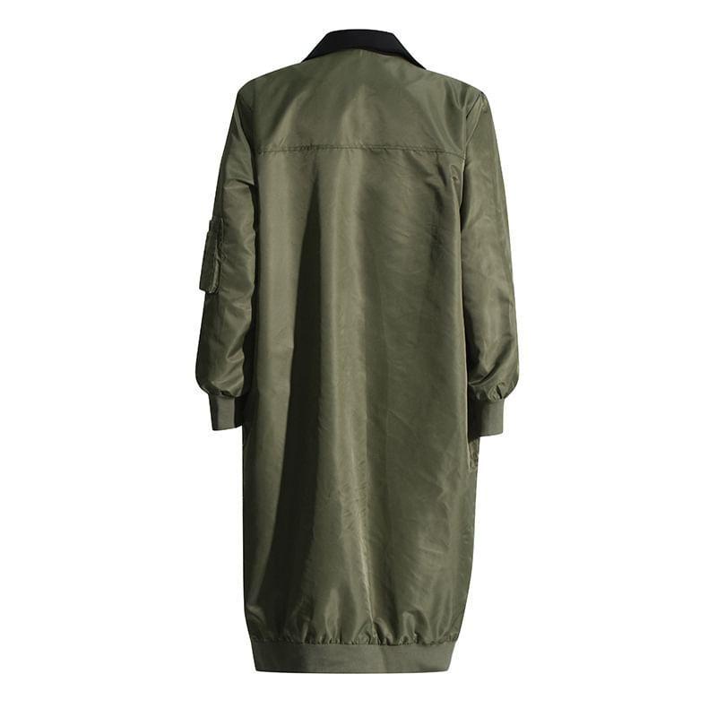 Two-Tone Double-Breasted Jacket Product Image