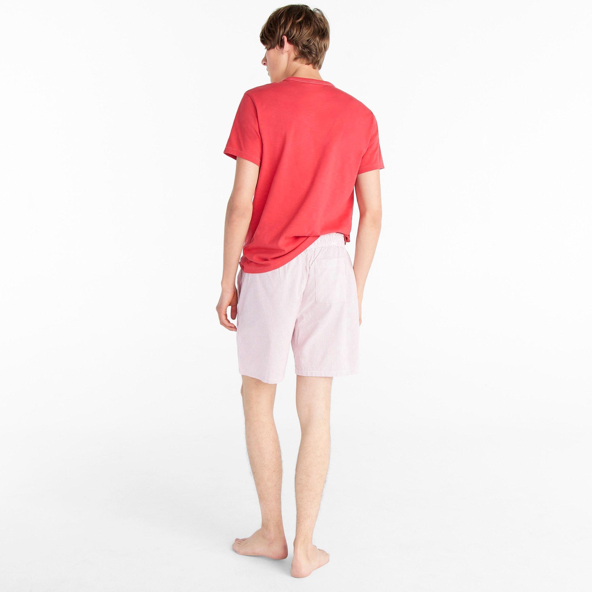 7" pajama short in Broken-in organic cotton oxford Product Image