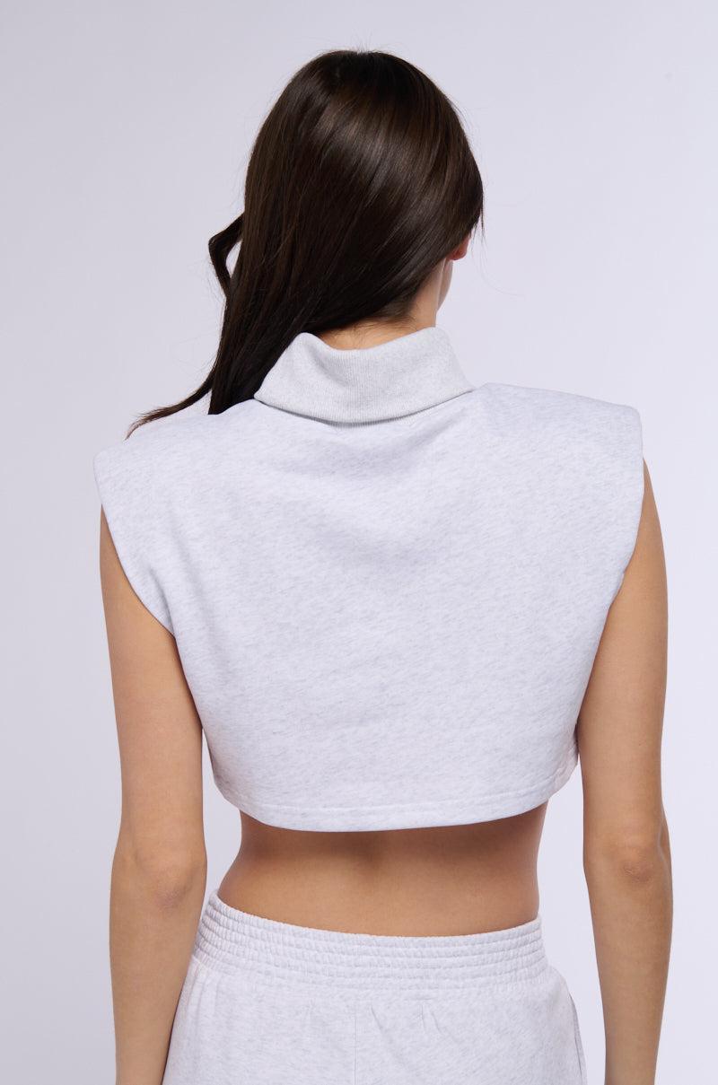 SATURDAZE TURTLENECK SLEEVELESS TOP Product Image