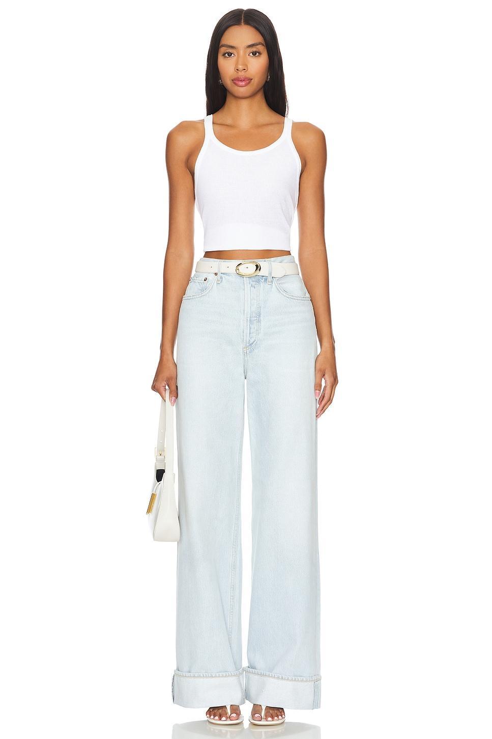 Dame High Rise Wide Leg AGOLDE Product Image