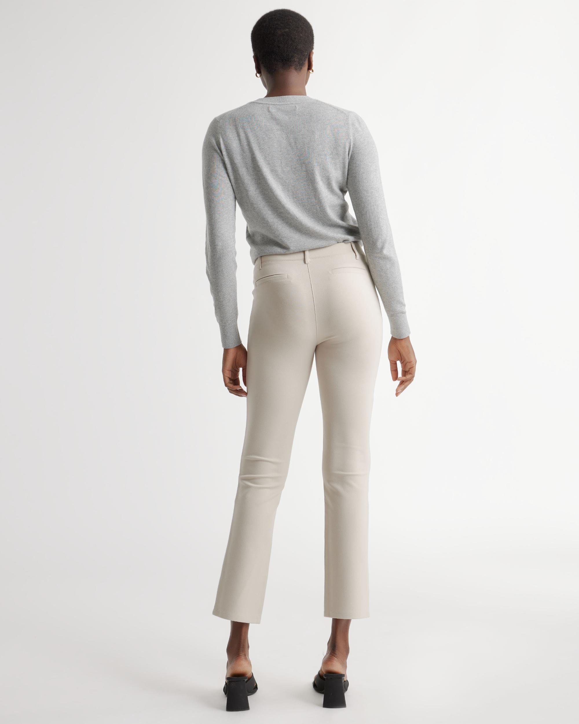 Quince | Women's Ultra-Stretch Ponte Straight Leg Pants Rayon Product Image