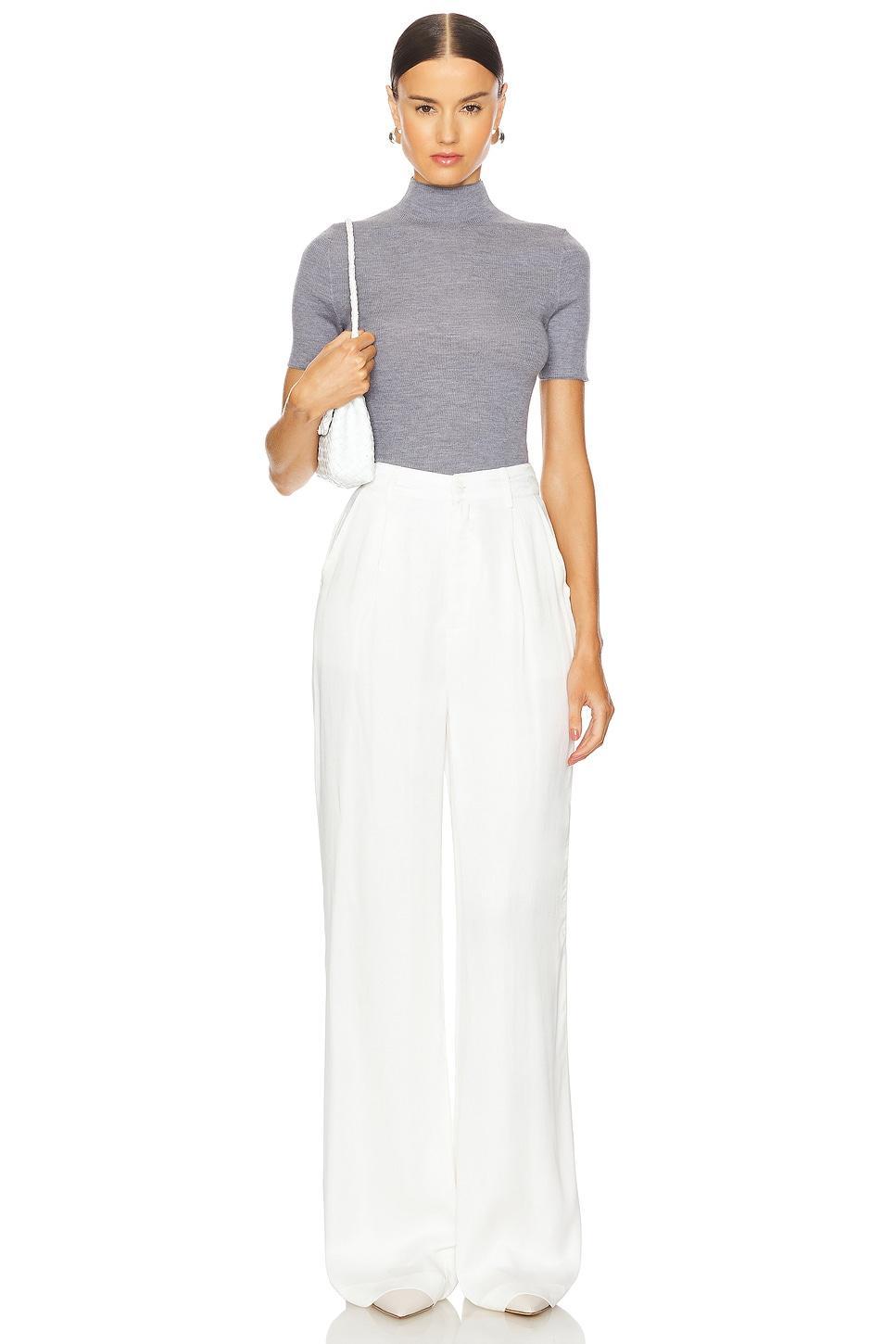 Leenda Mock Neck Top Theory Product Image