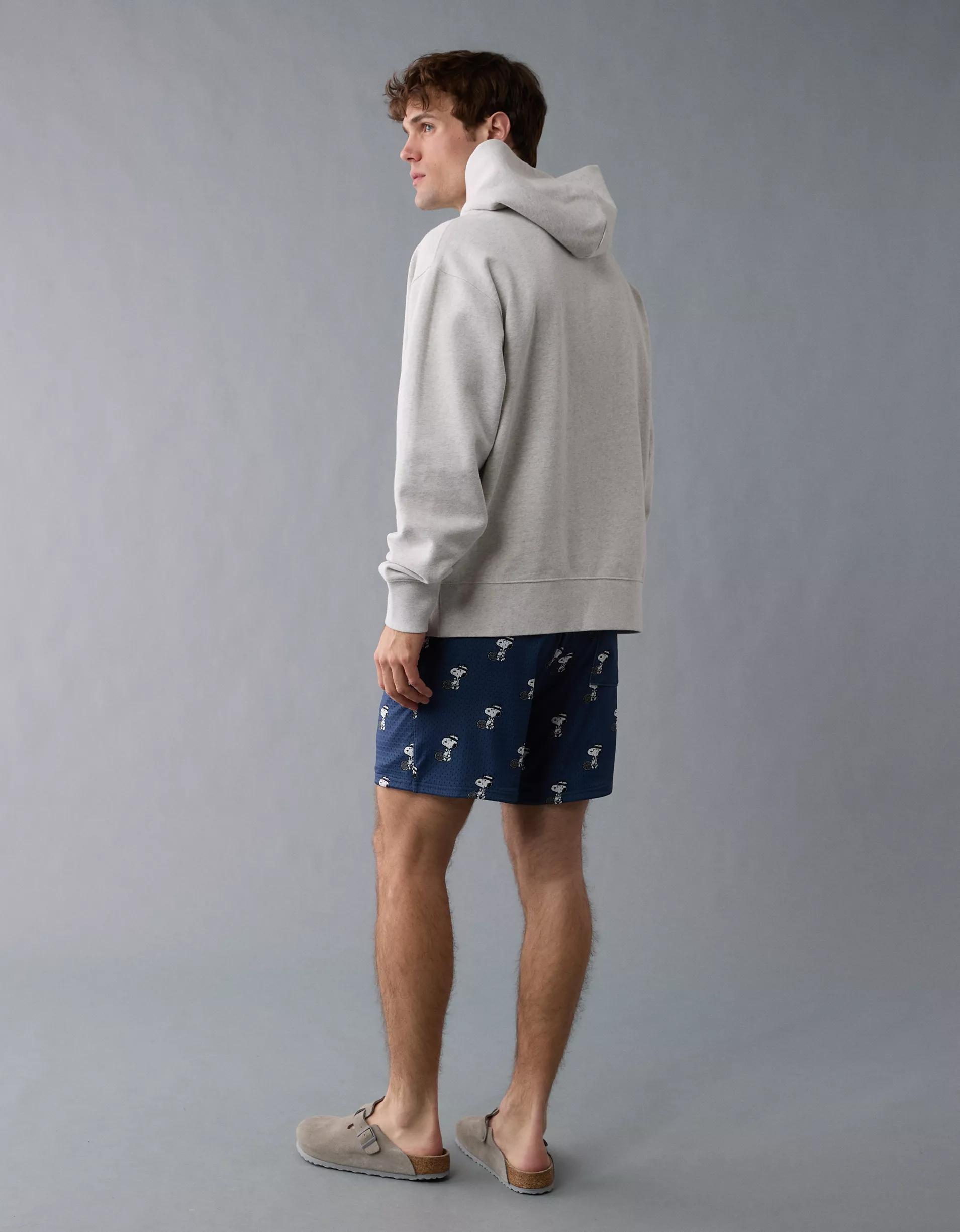 AE Sofa Surfin' 6" Snoopy Graphic Mesh Lounge Short Product Image