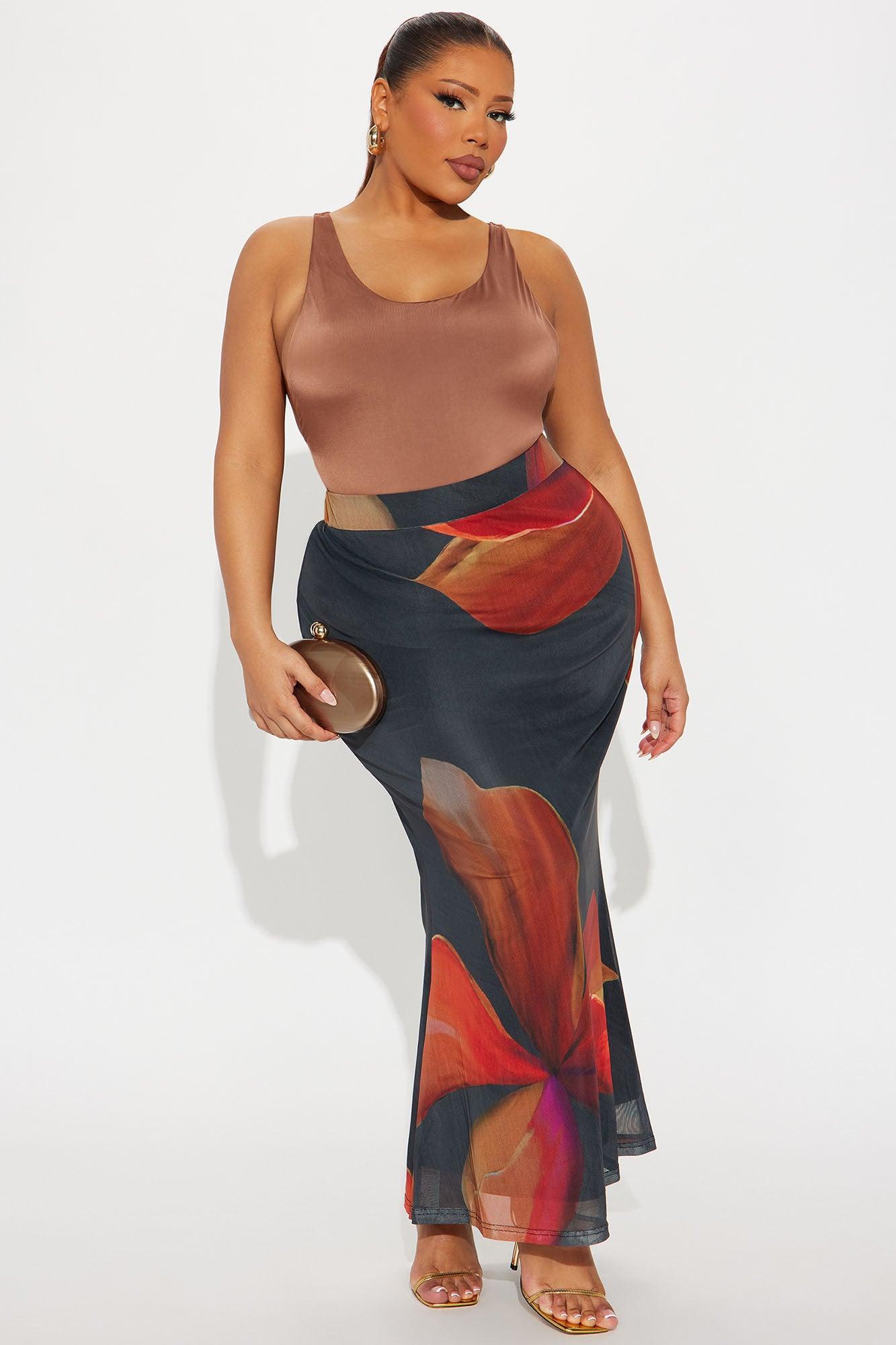 Martina Double Lined Bodysuit - Chocolate Female Product Image