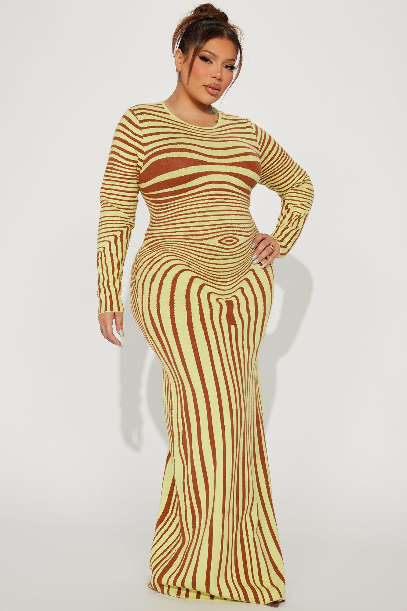 Transform You Maxi Dress - Lime Product Image